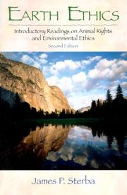 Cover of: Earth ethics | 