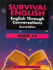 Cover of: Survival English: English Through Conversations Book 1A