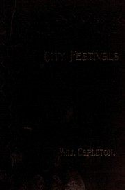 Cover of: City festivals by Will Carleton