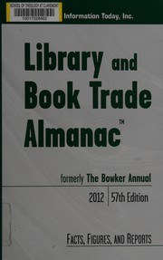 Cover of: Library and book trade almanac