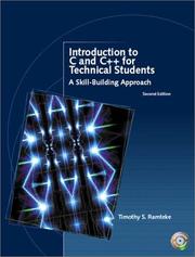 Cover of: Introduction to C and C++ for Technical Students (2nd Edition)