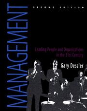 Management by Gary Dessler