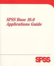 SPSS Base 10 Applications Guide by SPSS Inc.