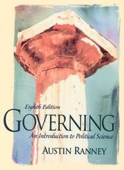 Cover of: Governing by Austin Ranney