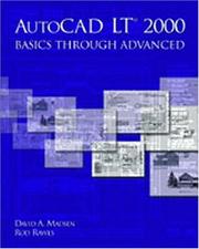 Cover of: AutoCAD LT(R) 2000 by David A. Madsen, Rod Rawls, David Madsen