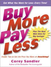 Cover of: Buy More Pay Less