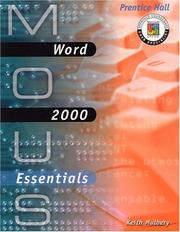 Cover of: MOUS Essentials: Word 2000