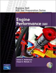 Engine performance (A8) by James D. Halderman