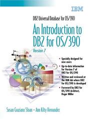 Cover of: DB2 Universal Database for OS/390: An Introduction to DB2 for OS/390 Version 7