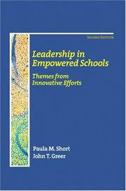 Cover of Leadership in Empowered Schools