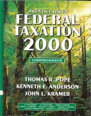 Cover of: Prentice Hall's Federal Taxation, 2000: Comprehensive