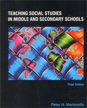 Cover of: Teaching Social Studies in Middle and Secondary Schools (3rd Edition)