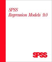 Cover of: Spss Regression Models 9.0 by Spss Inc.