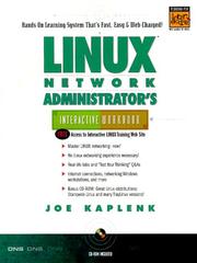 Cover of: Linux network administrator