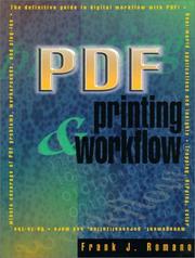 Cover of: PDF printing and workflow by Frank J. Romano