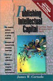 Cover of: Publishing Intellectual Capital | James W. Cortada