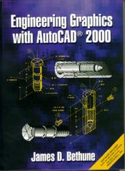 Cover of: Engineering graphics with AutoCAD 2000