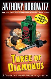 Cover of: Three of diamonds: a Diamond Brothers mystery