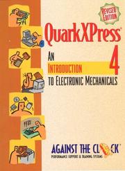 Cover of: Adobe Quarkxpress 4: An Introduction to Digital Mechanicals (Against the Clock Series)