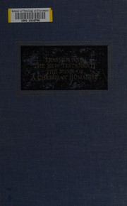 Cover of: Erasmus and the New Testament: the mind of a Christian humanist