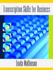 Transcription Skills for Business by Linda Mallinson