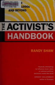 Cover of: The activist's handbook by Randy Shaw