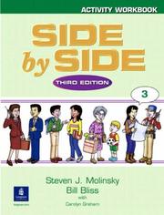 Cover of: Side By Side, Book 3 (Workbook) | Steven J. Molinsky