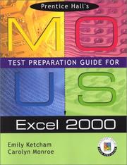 Cover of: Prentice Hall MOUS Test Preparation Guide for Excel 2000