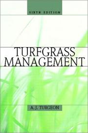 Cover of: Turfgrass Management (6th Edition)