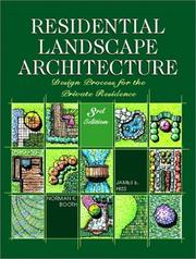 Cover of: Residential Landscape Architecture: Design Process for the Private Residence (3rd Edition)