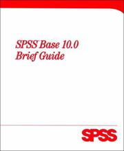 Cover of: SPSS 10.0 for Windows Brief Edition