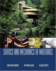 Cover of: Statics and Mechanics of Materials