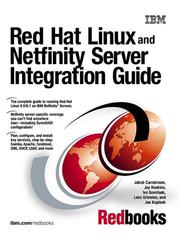 Cover of: Red Hat Linux and Netfinity server integration guide