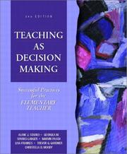 Cover of: Teaching as decision making: successful practices for the elementary teacher