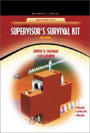 Cover of: Supervisor's Survival Kit by Elwood N. Chapman, Clifford R. Goodwin