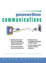 Front cover of Power Line Communications by Klaus Dostert