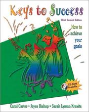 Cover of: Keys to success by Carol Carter