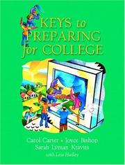 Cover of: Keys to Preparing for College | Carol Carter