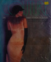 Cover of: Couture by Caroline Rennolds Milbank