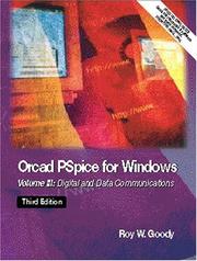 Cover of: OrCAD PSpice for Windows Volume III by Roy W. Goody, Roy Goody, Roy W. Goody, Roy Goody