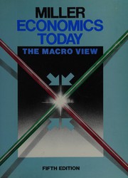 Cover of: Economics today: the macro view