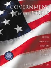 Cover of: Government by the People, 2001-2002 (Brief 4th Edition)