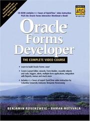 Cover of: Oracle Forms Developer: The Complete Training Course