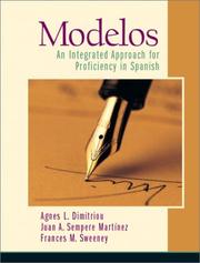 Cover of: ¡Modelos! An Integrated Approach for Proficiency in Spanish