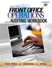 Cover of: Front Office Operations and Auditing Workbook (2nd Edition) by Patrick J. Moreo, Gail Sammons, Jeff Beck, Jeffrey Beck