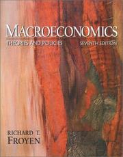 Cover of: Macroeconomics: Theories and Policies (7th Edition)