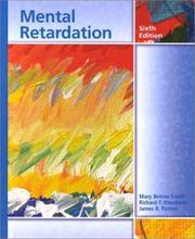 Cover of: Mental Retardation (6th Edition) by Mary Beirne-Smith, Richard F. Ittenbach, James R. Patton