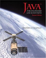 Cover of: Java for Engineers and Scientists, Second Edition by Stephen J. Chapman