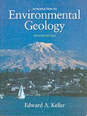 Cover of: Introduction to environmental geology by Keller, Edward A.