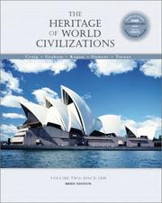 Cover of: The heritage of world civilizations